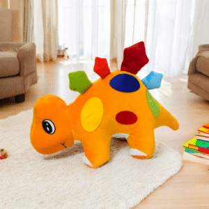 Dinosaur with Colorful Spots