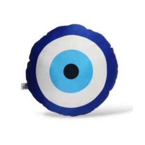 evil eye round cushion (16 inches)